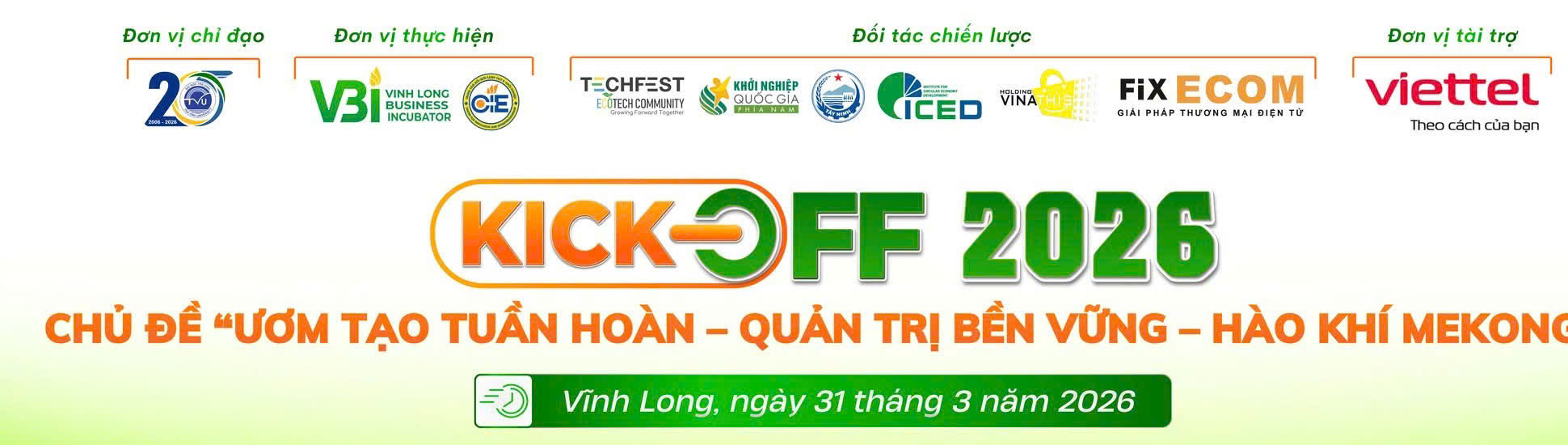 ƯƠM TẠO TUẦN HOÀN - QUẢN TRỊ BỀN VỮNG - HÀO KHÍ MEKONG